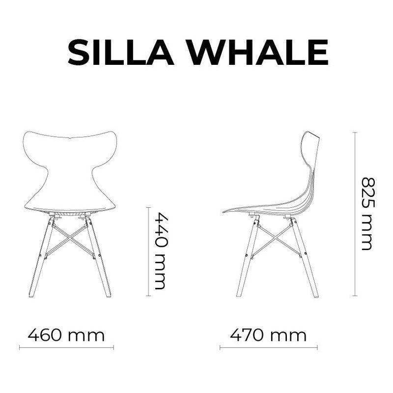 Lagoon, Silla Whale 7065 Silla de comedor, silla de comedor para exterior, silla de comedor para interior, Silla Ballena, Muebles de interior, Mobiliario de terraza, Sillas para terraza, Resistente a los rayos UV, Muebles resistentes a los rayos UV, Muebles de exterior
