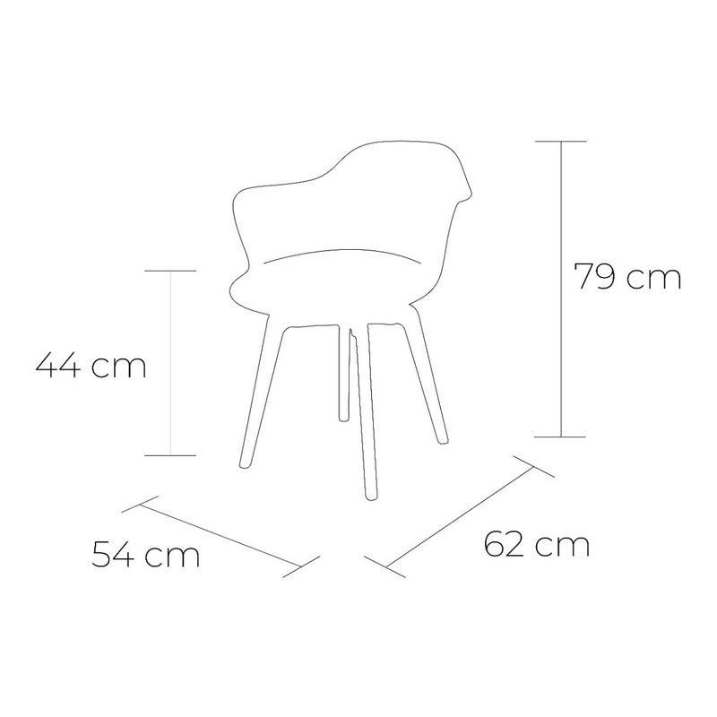 Lagoon, Silla Penguin 7067, Silla Ergonomica, Silla de comedor, Silla Moderna, silla de comedor para exterior, silla de comedor para interior, Muebles de interior, Mobiliario de terraza, Sillas para terraza, Resistente a los rayos UV, Muebles resistentes a los rayos UV, Muebles de exterior