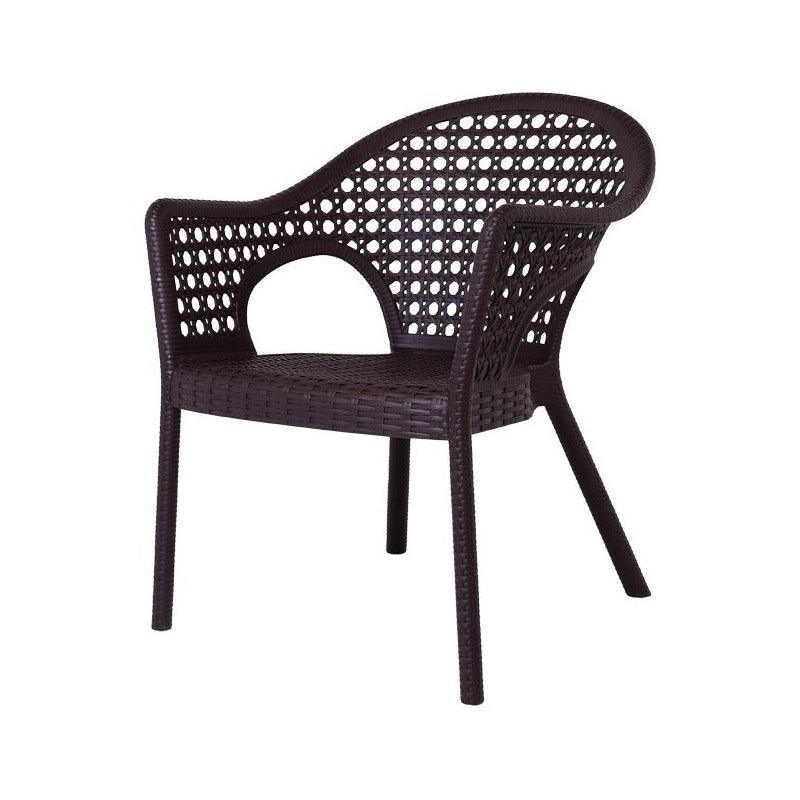 Lagoon, Silla Iris 7029, Silla de comedor, silla de comedor para exterior, silla de comedor para interior, Muebles de rattan sintetico, Mobiliario de terraza, Diseño de ratan, Resistente a los rayos UV, Muebles resistentes a los rayos UV, Muebles de mimbre