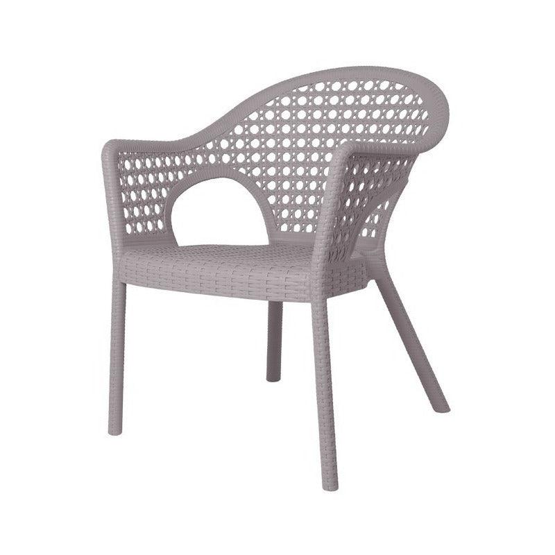 Lagoon, Silla Iris 7029, Silla de comedor, silla de comedor para exterior, silla de comedor para interior, Muebles de rattan sintetico, Mobiliario de terraza, Diseño de ratan, Resistente a los rayos UV, Muebles resistentes a los rayos UV, Muebles de mimbre
