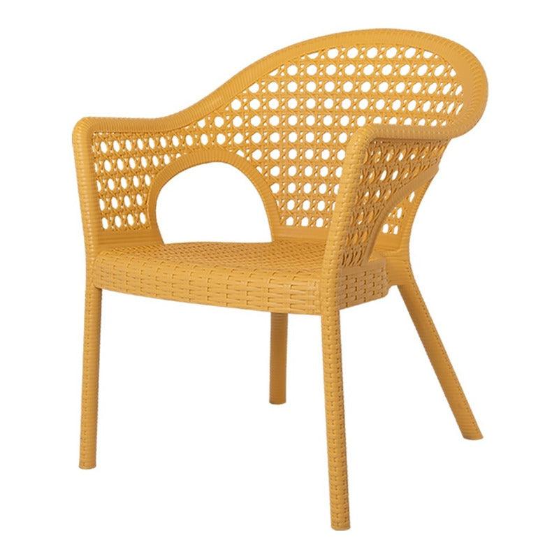 Lagoon, Silla Iris 7029, Silla de comedor, silla de comedor para exterior, silla de comedor para interior, Muebles de rattan sintetico, Mobiliario de terraza, Diseño de ratan, Resistente a los rayos UV, Muebles resistentes a los rayos UV, Muebles de mimbre