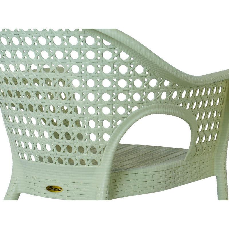 Lagoon, Silla Iris 7029, Silla de comedor, silla de comedor para exterior, silla de comedor para interior, Muebles de rattan sintetico, Mobiliario de terraza, Diseño de ratan, Resistente a los rayos UV, Muebles resistentes a los rayos UV, Muebles de mimbre