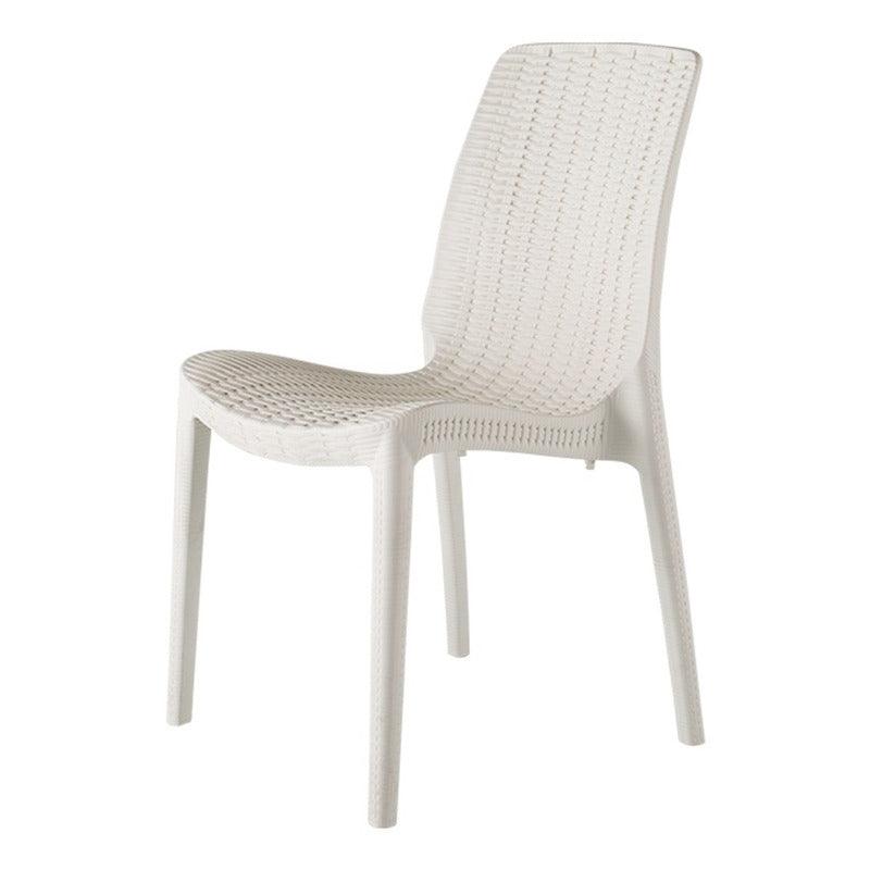 Lagoon, Silla Rue 7025, Silla de comedor, silla de comedor para exterior, silla de comedor para interior, Muebles de rattan sintetico, Mobiliario de terraza, Diseño de ratan, Resistente a los rayos UV, Muebles resistentes a los rayos UV, Muebles de mimbre