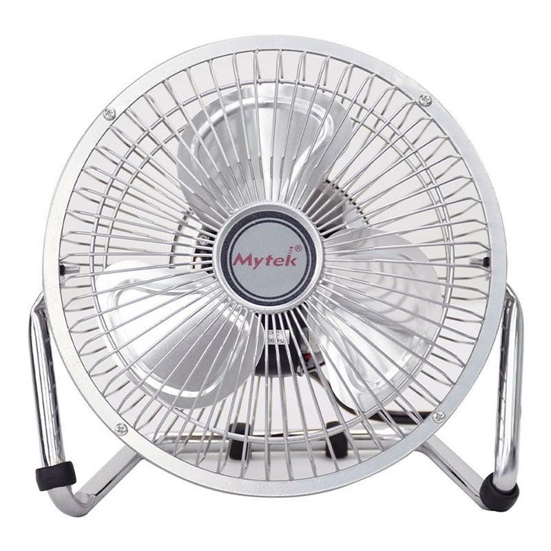 Mytek 3181 Ventilador de Mesa y Escritorio de 6 Pulgadas Interruptor de Botón - LuzDeco