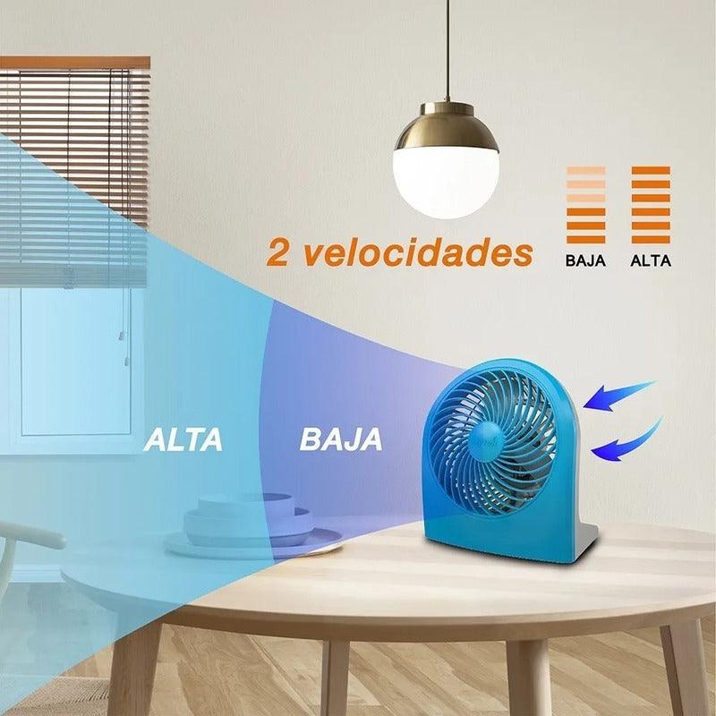 Mytek 3199 Ventilador de Mesa y Escritorio de 9 Pulgadas en 6 colores - LuzDeco