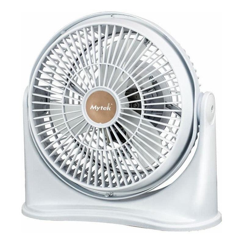 Mytek 3354 Ventilador de Piso y Mesa de 8 Pulgadas, en 2 Colores - LuzDeco