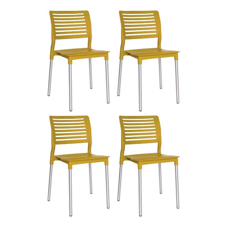 Offiho, Silla Breeze ohv69, silla para comedor, silla para exterior, sillas a mayoreo, silla de plastico, silla para interior, mobiliario de exterior, mobiliario a mayoreo, sillas con proteccion uv, sillas resistentes al sol, muebles para exterior