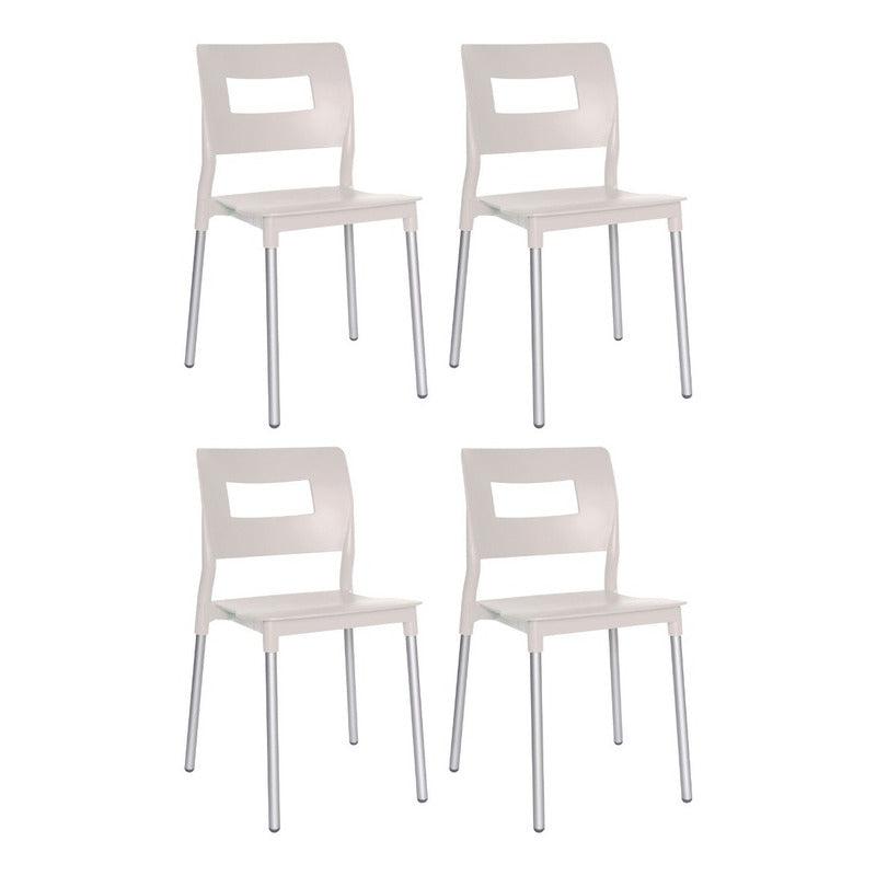 Offiho, Silla sand ohv64, silla para comedor, silla para exterior, sillas a mayoreo, silla de plastico, silla para interior, mobiliario de exterior, mobiliario a mayoreo, sillas con proteccion uv, sillas resistentes al sol, muebles para exterior
