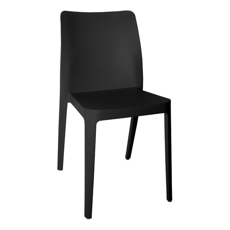 Offiho Silla de Comedor Durable Para Exterior e Interior con Protección UV, Modelo Solei OHV59 - LuzDeco