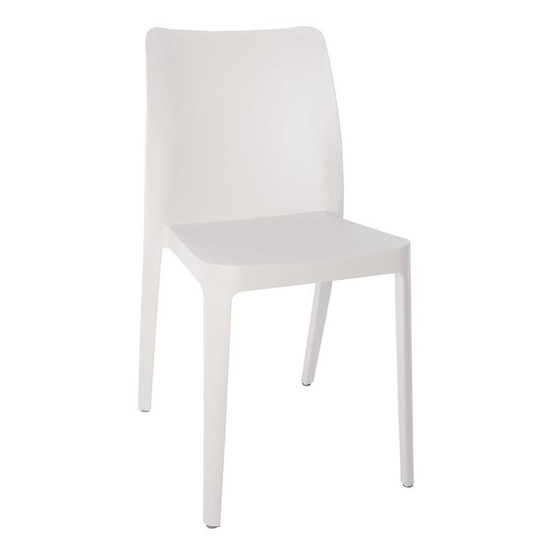 Offiho Silla de Comedor Durable Para Exterior e Interior con Protección UV, Modelo Solei OHV59 - LuzDeco