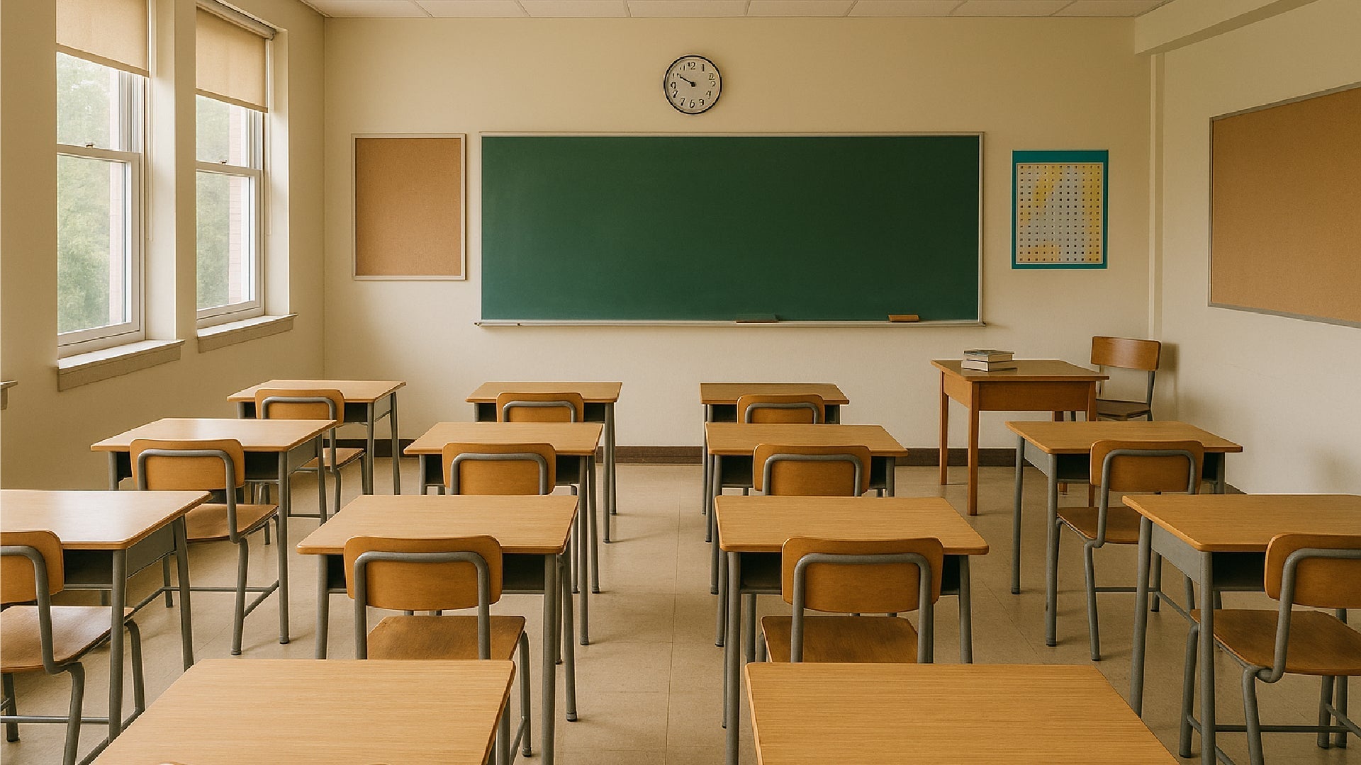 Pupitres escolares: ¿cuál es la medida ideal según la SEP?