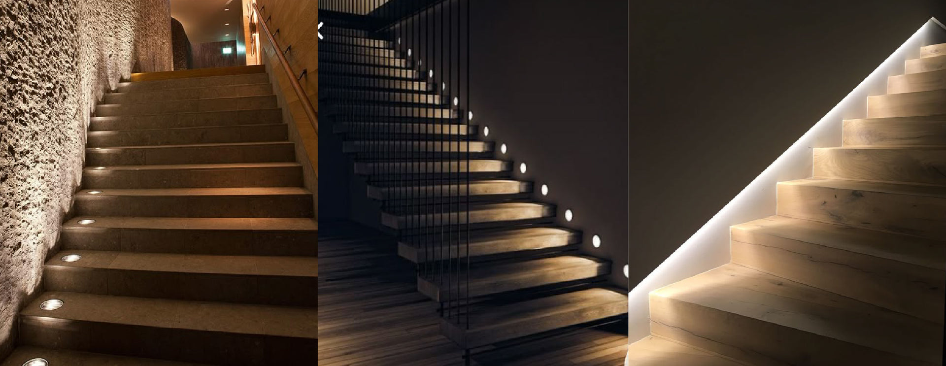 Cómo iluminar una escalera interior?