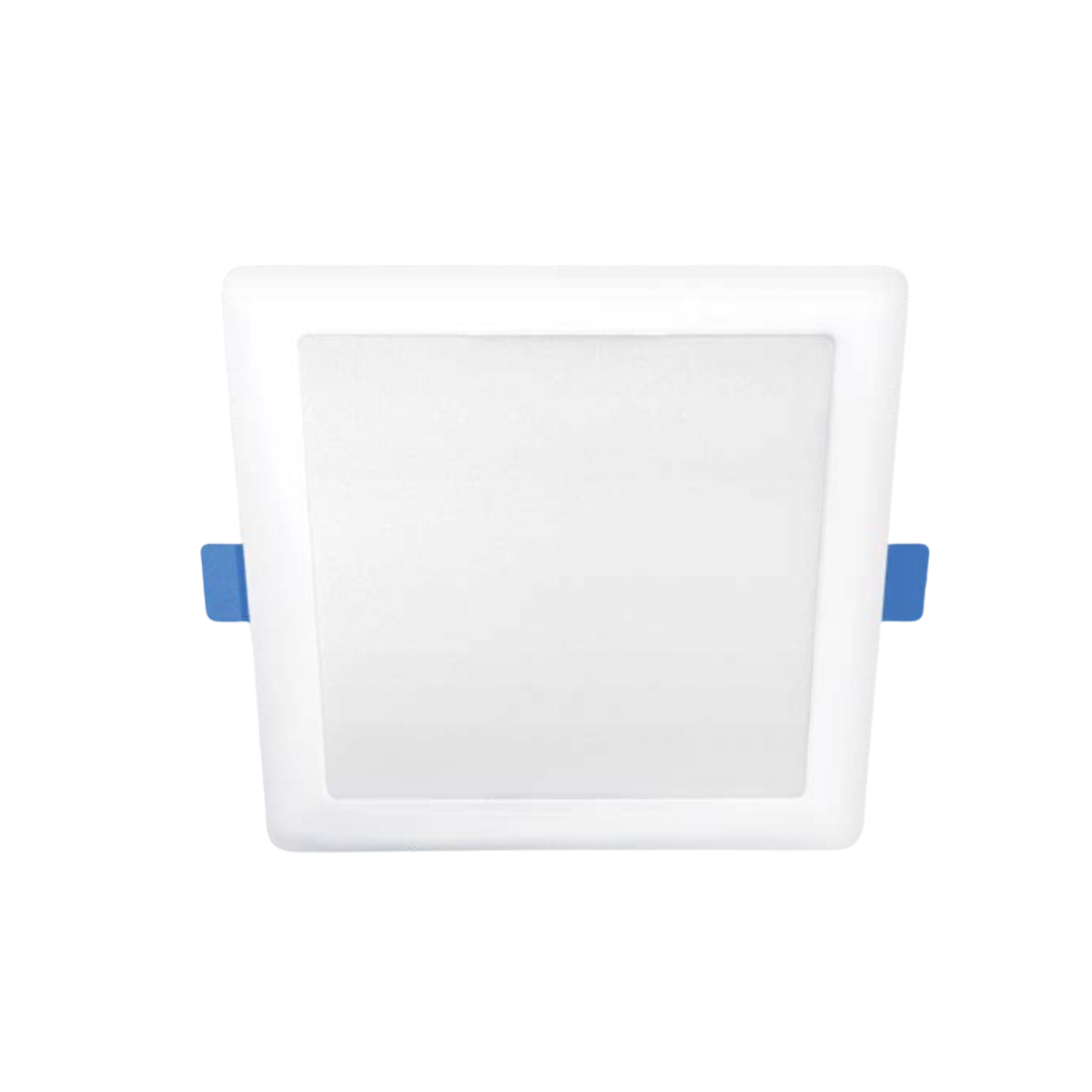 Estevez Luminario LED 6W para Empotrar en Techo, Modelo Flat Plastik Square 39312-0