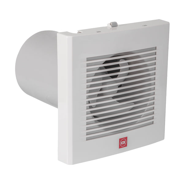 Estevez Extractor de Aire Ultra Silencioso 4" (Modelo 10EGSA) - Ventilador de Bajo Ruido para Hogar/Oficina - Luzdeco