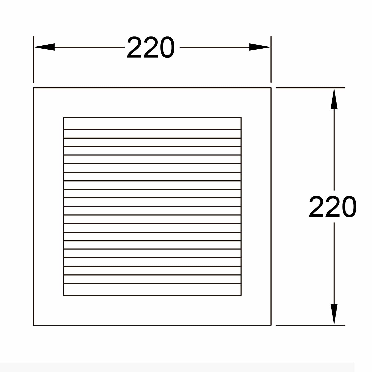 Estevez Extractor de Aire Ultra Silencioso 6", Modelo 15EGSA