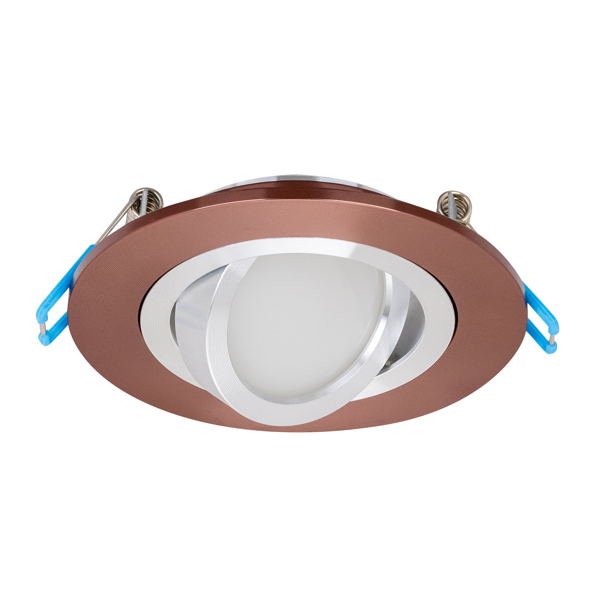Estevez Luminario Empotrable Luxe 3W GX5.3 Luz Cálida Dirigible, Modelo 19007-1-WW