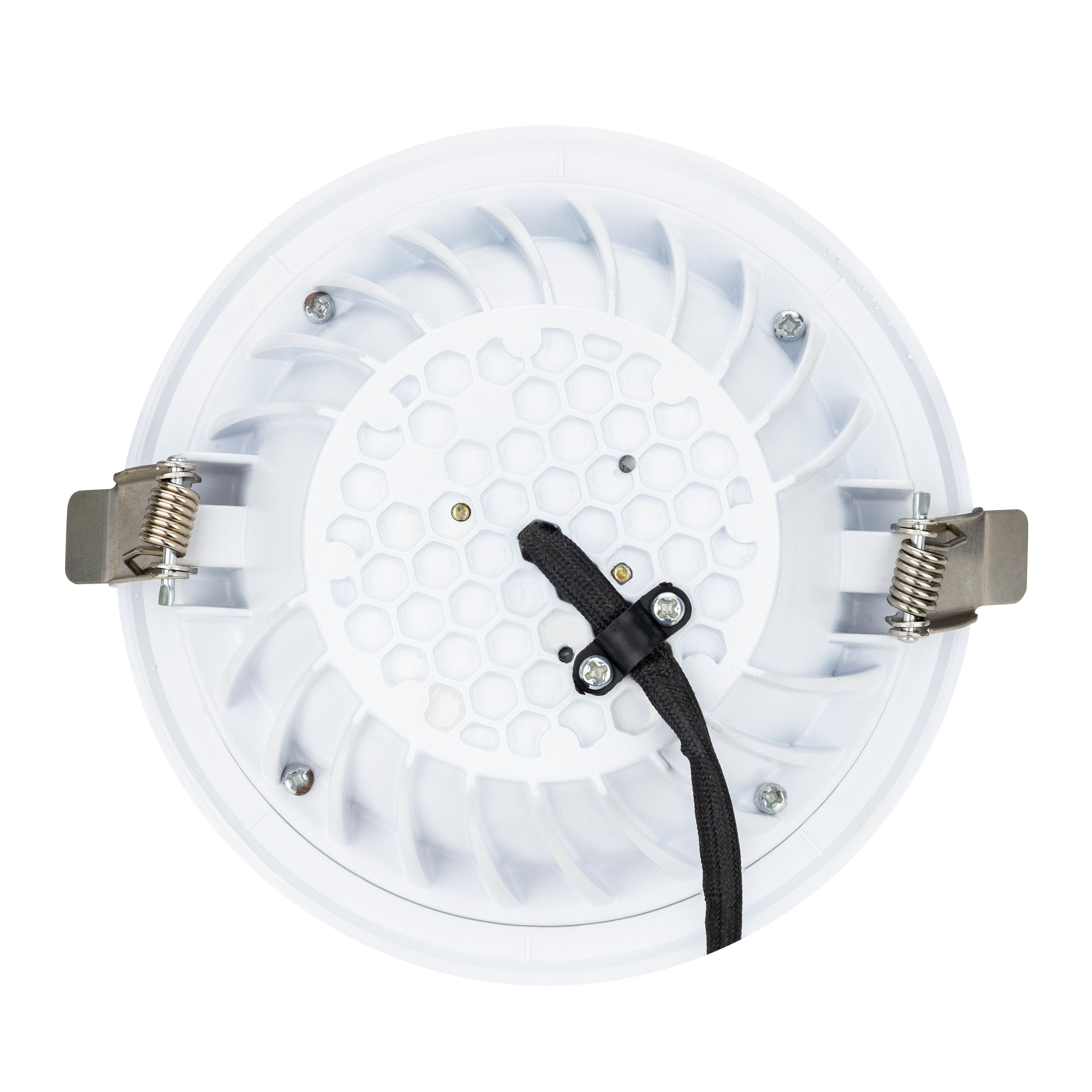 Estevez Luminario LED Fijo Empotrable En Techo 9 W Downlight, Modelo 19196-0