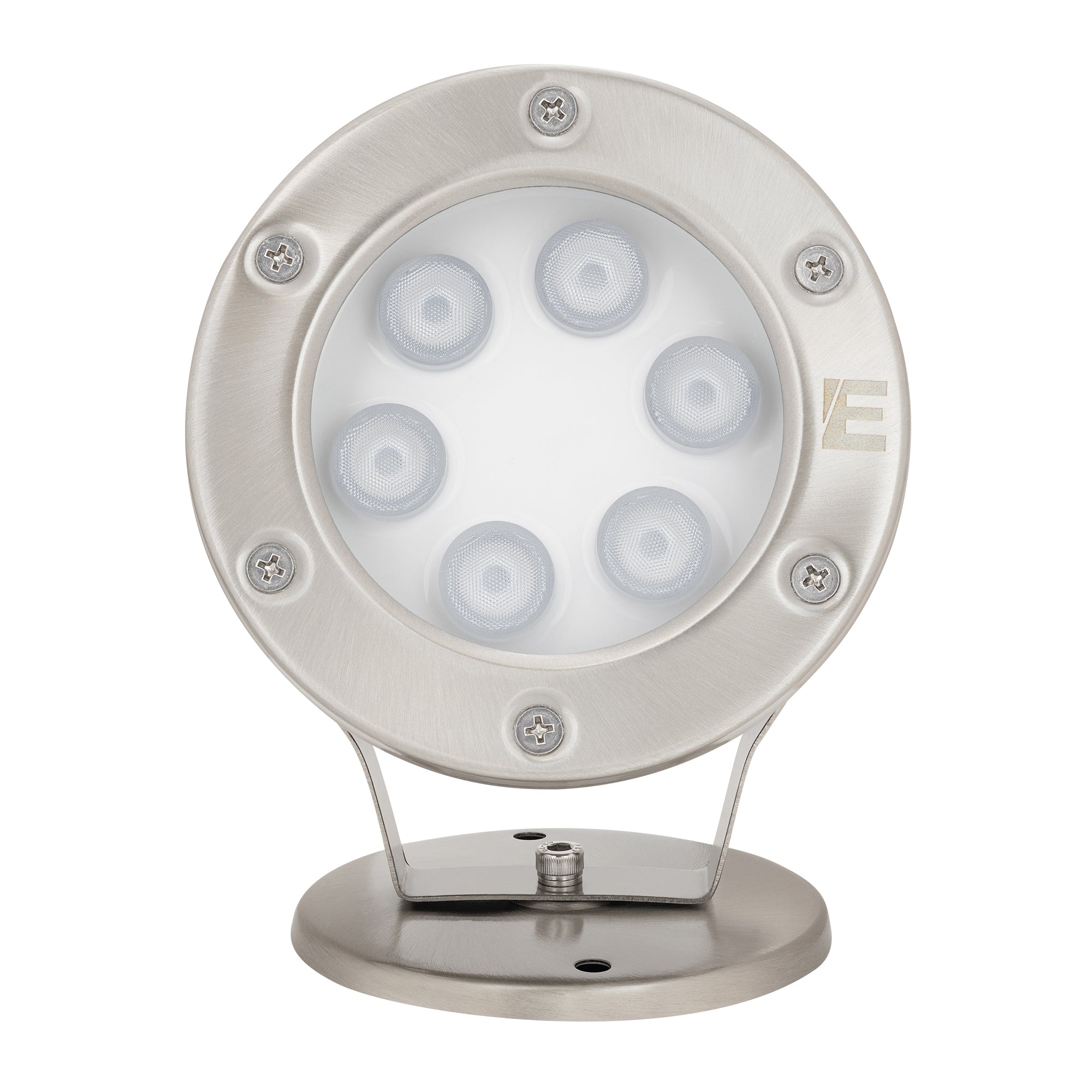 Estevez Lámpara LED RGB 6W Tipo Proyector, Reflector Exteriores, Modelo 19250-RGB