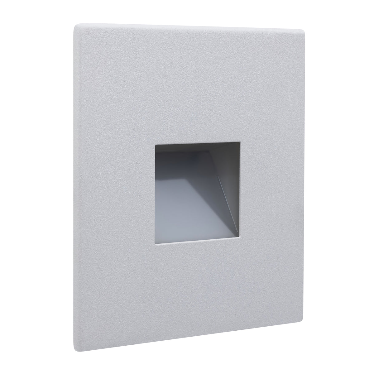 Estevez Luminaria LED de Cortesía Punto 2W 3000K Plata Empotrar en Muro, Modelo 19254-0