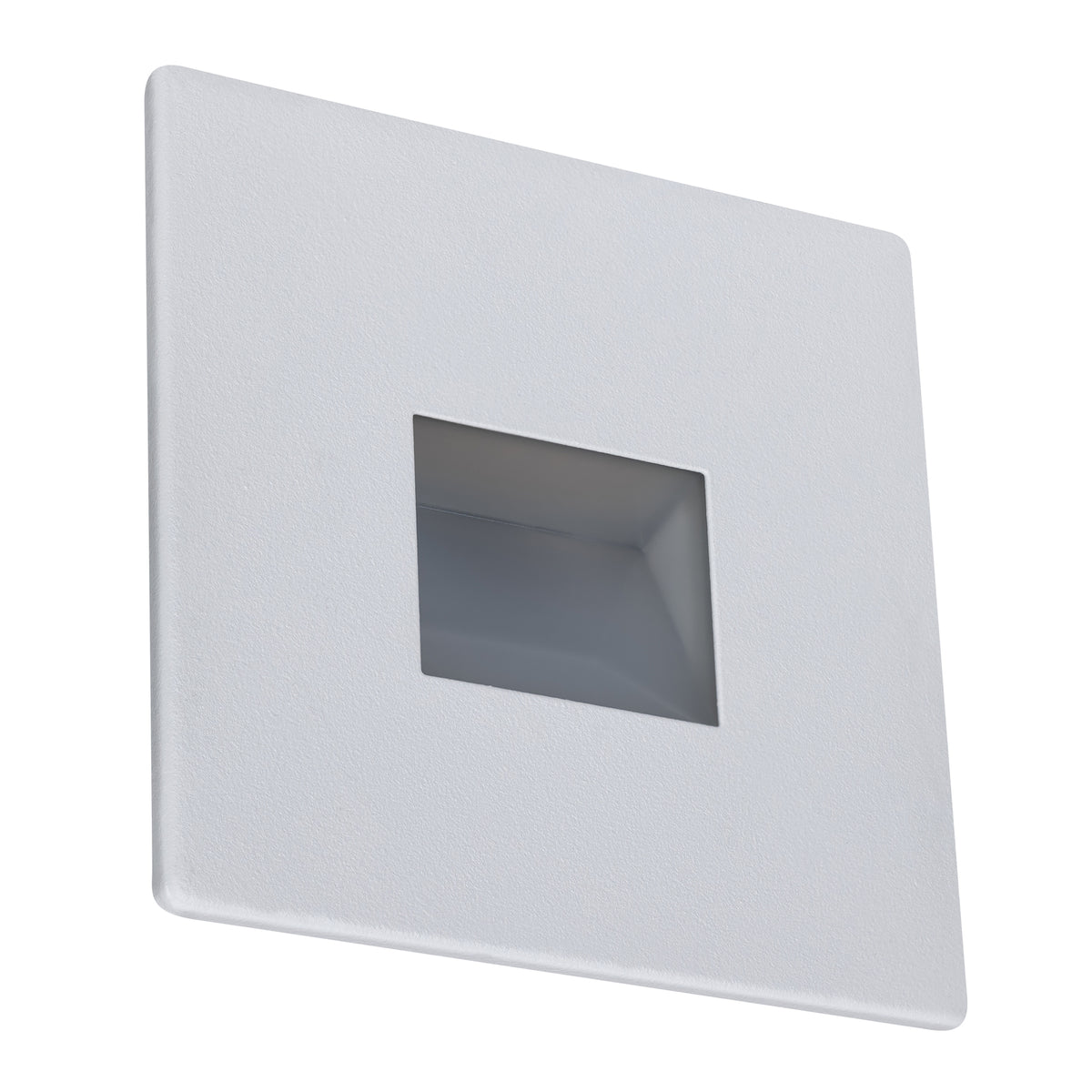 Estevez Luminaria LED de Cortesía Punto 2W 3000K Plata Empotrar en Muro, Modelo 19254-0