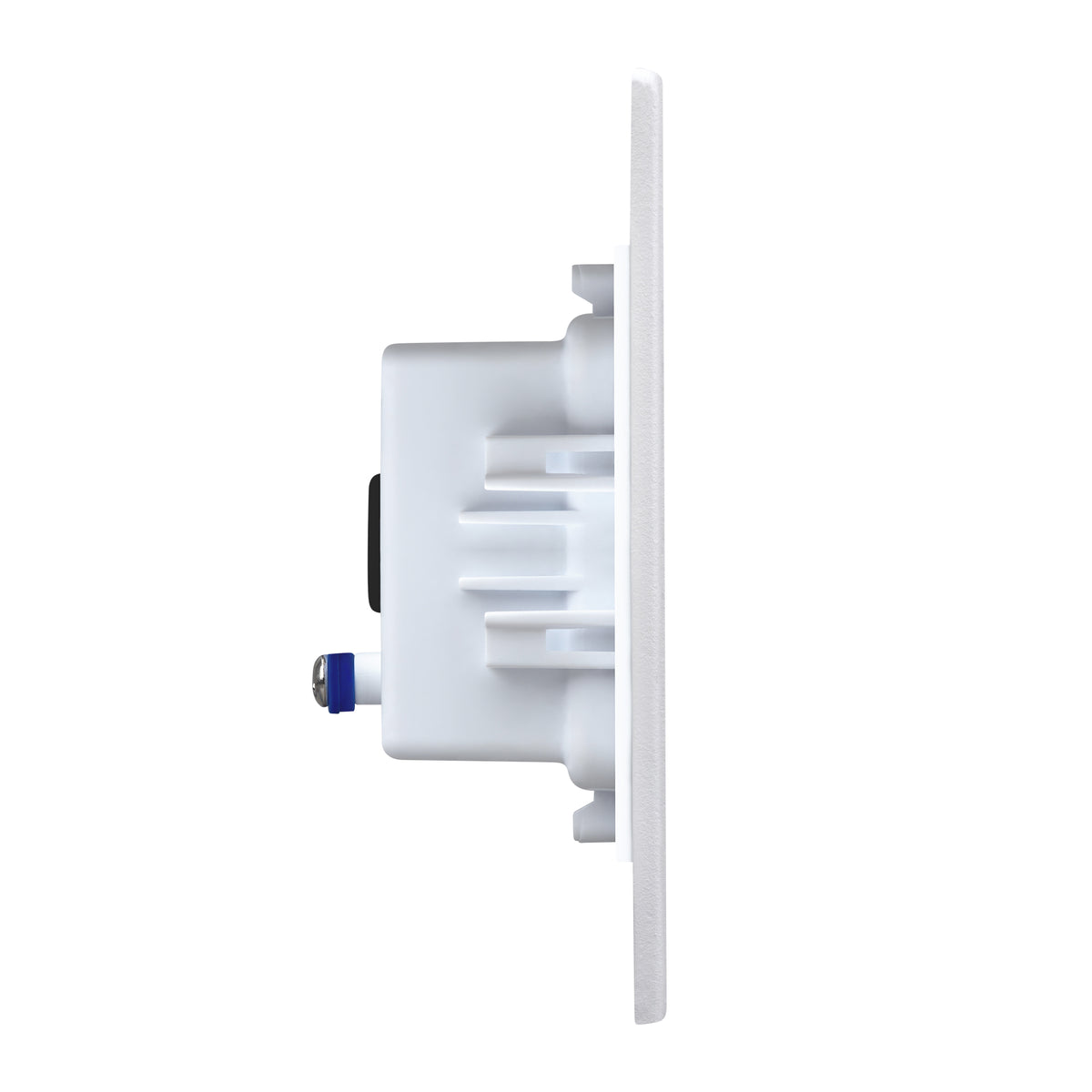 Estevez Luminaria LED de Cortesía Punto 2W 3000K Plata Empotrar en Muro, Modelo 19254-0