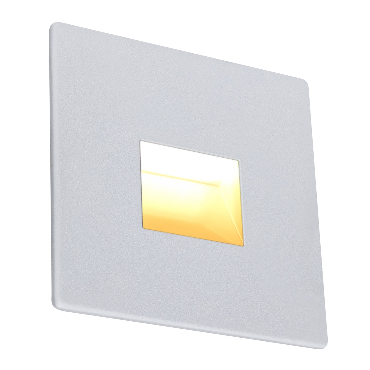 Estevez Luminaria LED de Cortesía Punto 2W 3000K Plata Empotrar en Muro, Modelo 19254-0