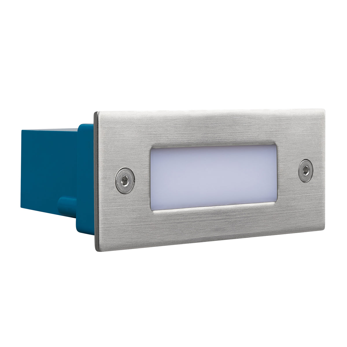 Estevez Luminaria De Muro LED Pass 1W 3000K Plata Exterior, Modelo 19255-1