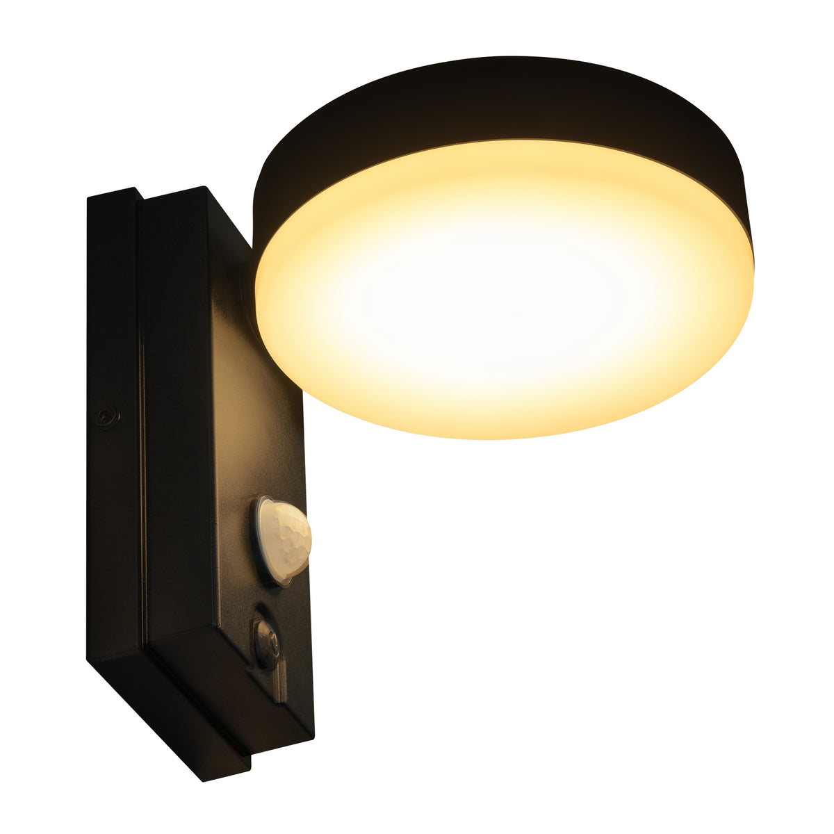 Estevez Luminaria De Muro Solar LED Luna 8W 3000K Gris Oscuro Exterior, Modelo 19265-2