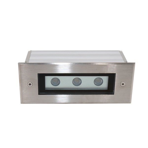  Luminario LED Empotrable Piso Estevez 19265-3 - 2.2W 3000K, Zonas Salinas - Luzdeco