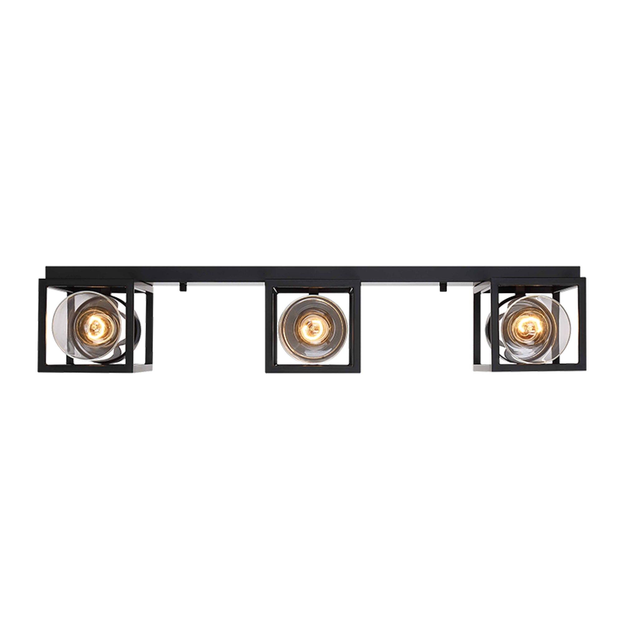 Estevez Luminaria De Muro Exterior E26 Hierro Negro 700x140x270mm, Modelo 19269-2