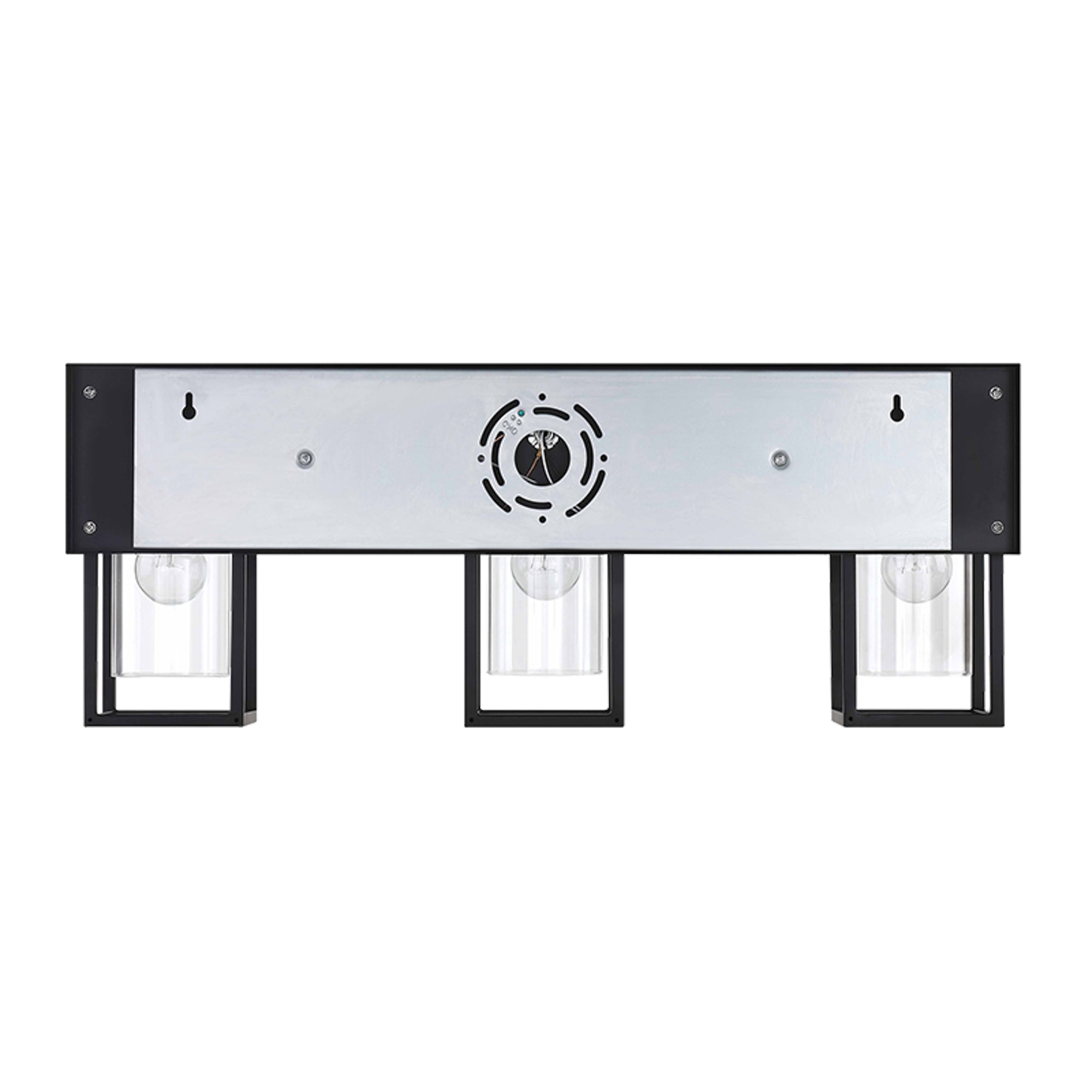 Estevez Luminaria De Muro Exterior E26 Hierro Negro 700x140x270mm, Modelo 19269-2