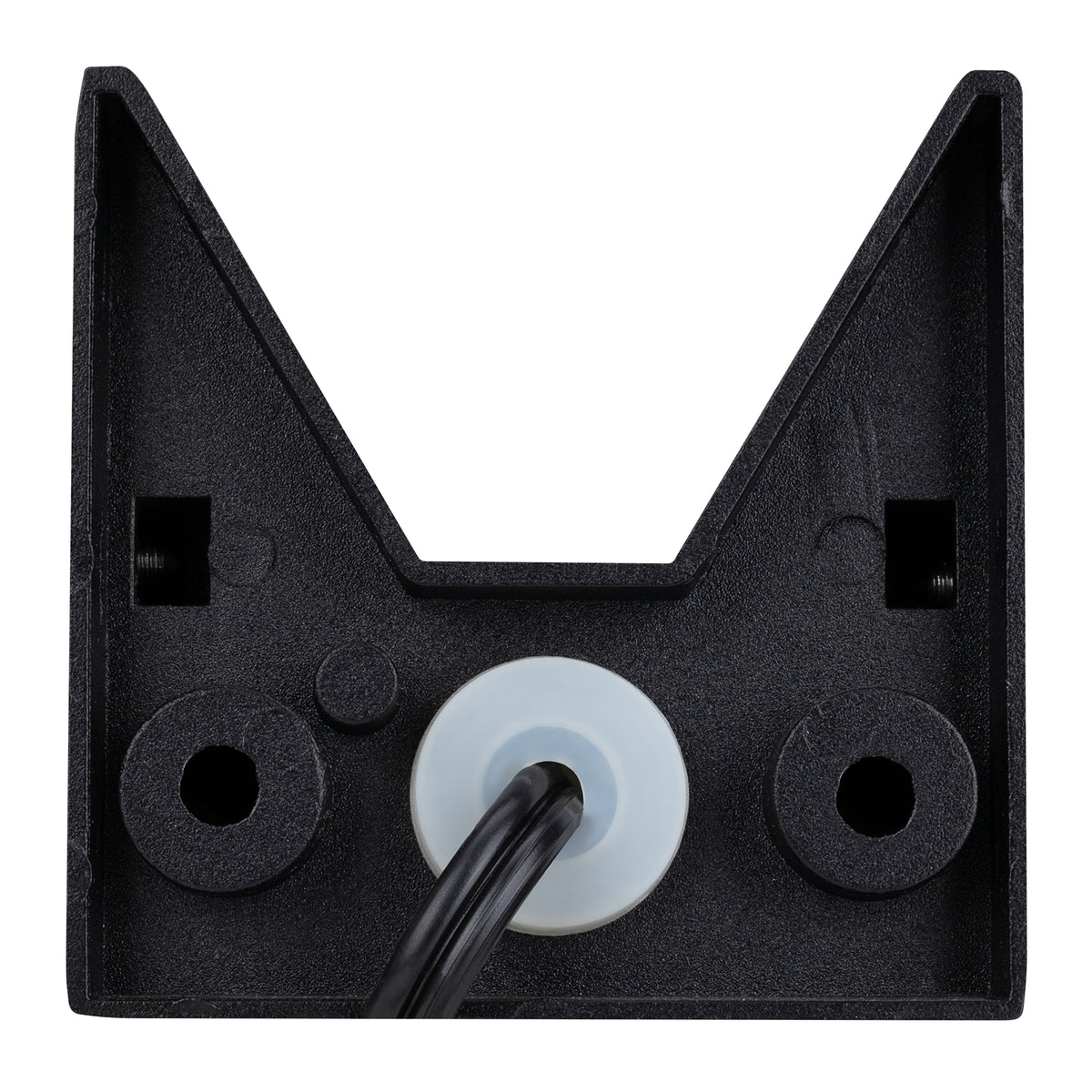 Estevez Luminaria Baliza LED para exterior 12W 3000K Negra IP54, Modelo 19277-2