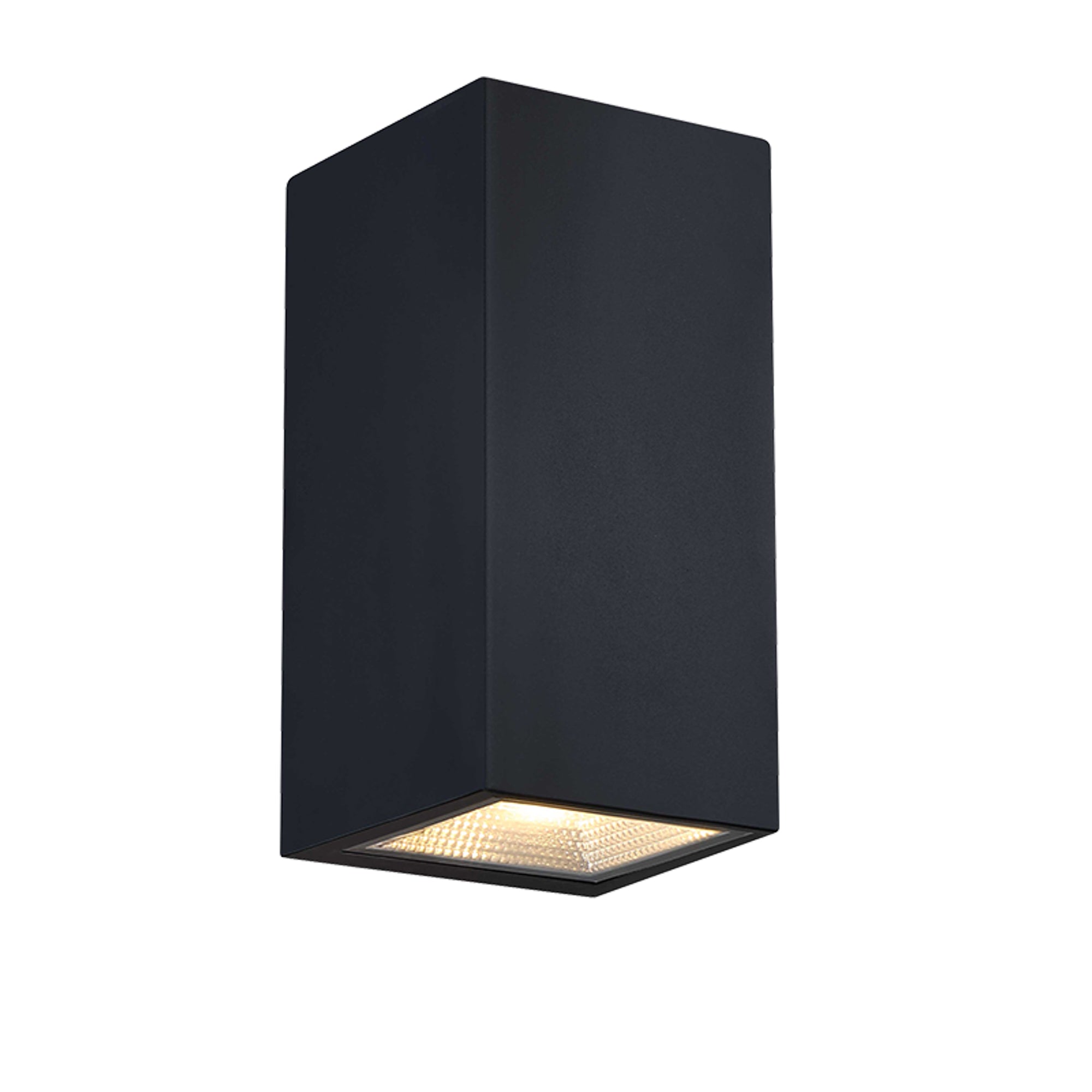 Estevez Luminaria De Muro Led Obelisk 15W 4000K Negro Exterior, Modelo 19283-2