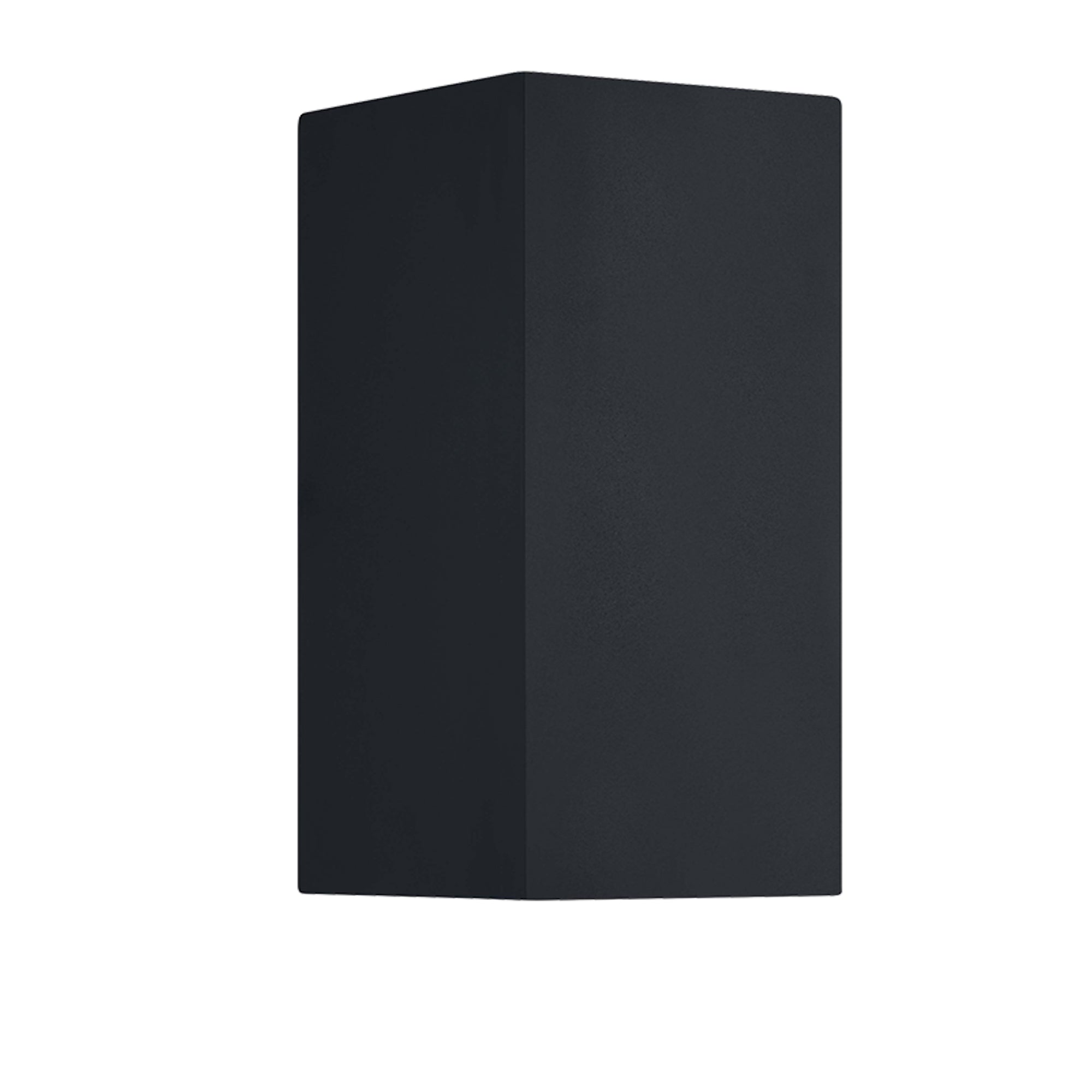 Estevez Luminaria De Muro Led Obelisk 15W 4000K Negro Exterior, Modelo 19283-2