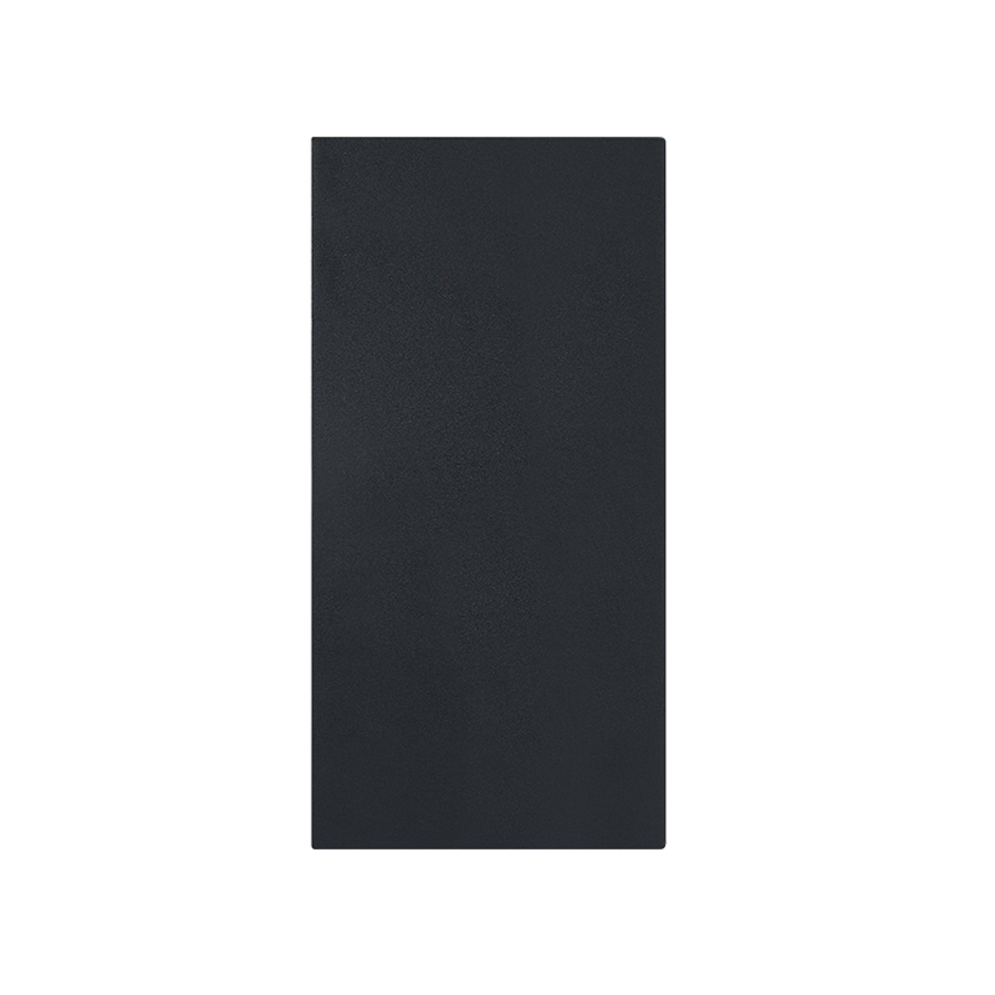 Estevez Luminaria De Muro Led Obelisk 15W 4000K Negro Exterior, Modelo 19283-2