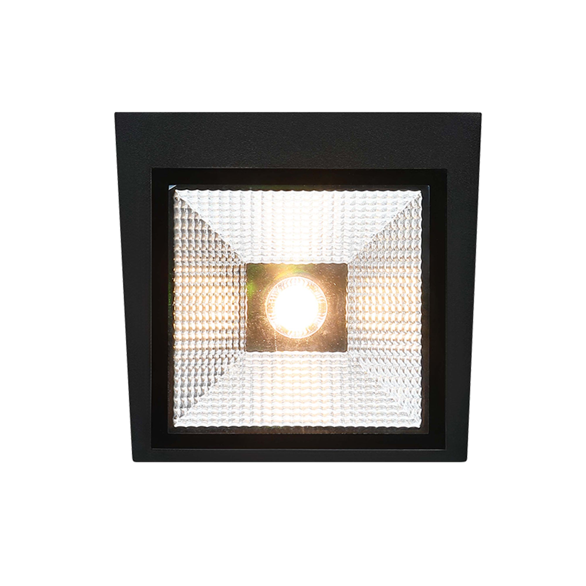 Estevez Luminaria De Muro Led Obelisk 15W 4000K Negro Exterior, Modelo 19283-2