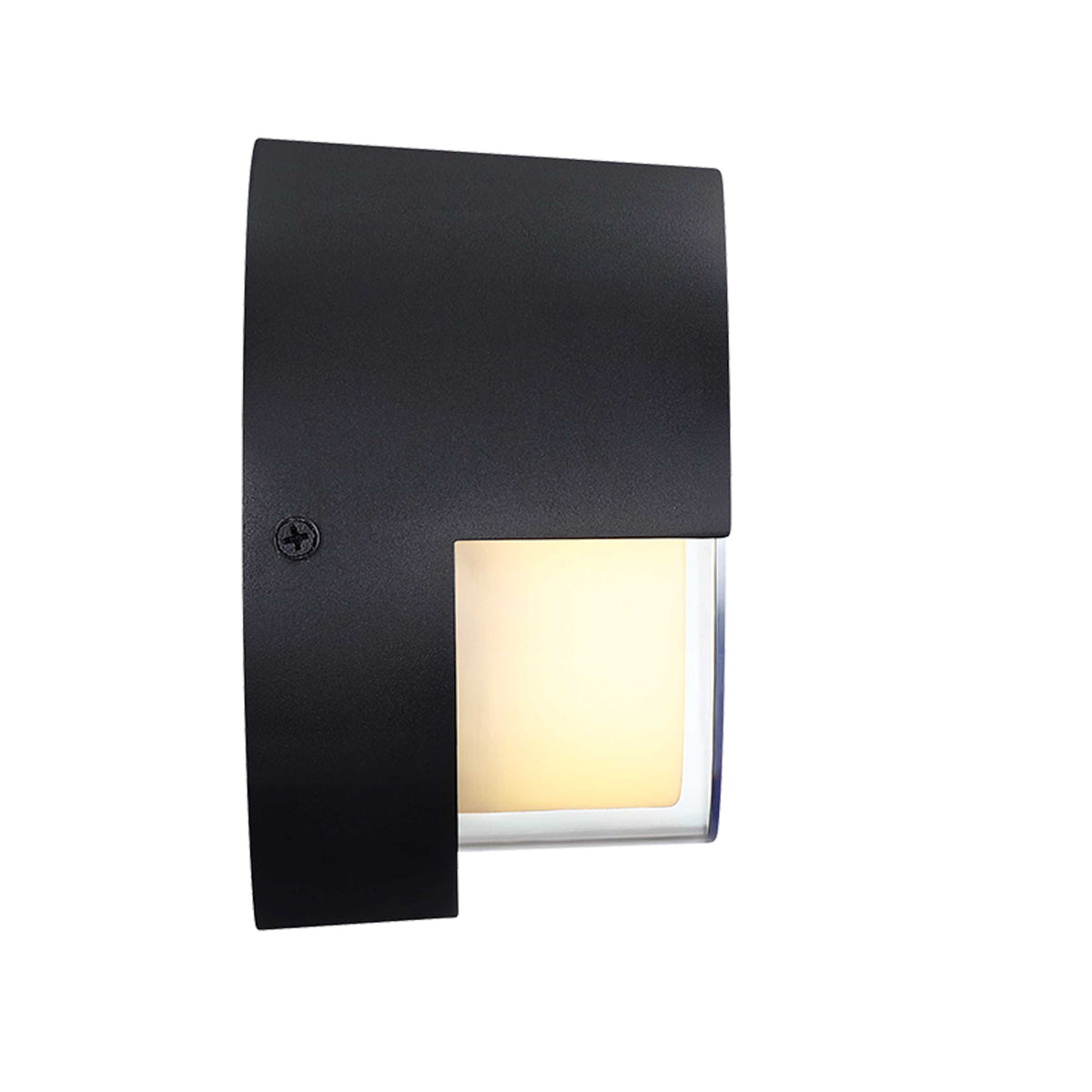 Estevez Luminaria De Muro LED Case 15W 4000K Negro Exterior, Modelo 19284-2