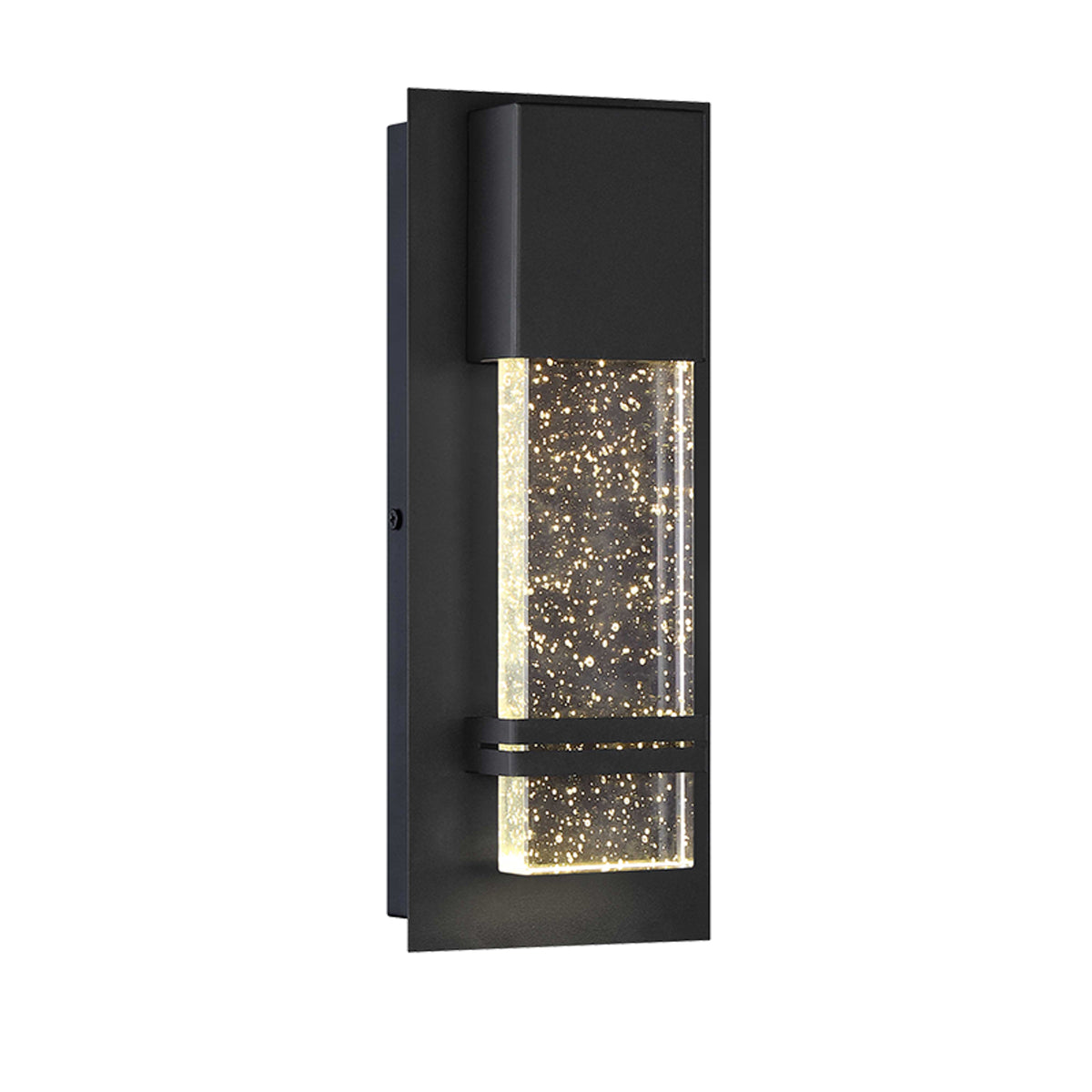Estevez Luminaria De Muro LED Solid 15W 4000K Negro Exterior, Modelo 19288-2