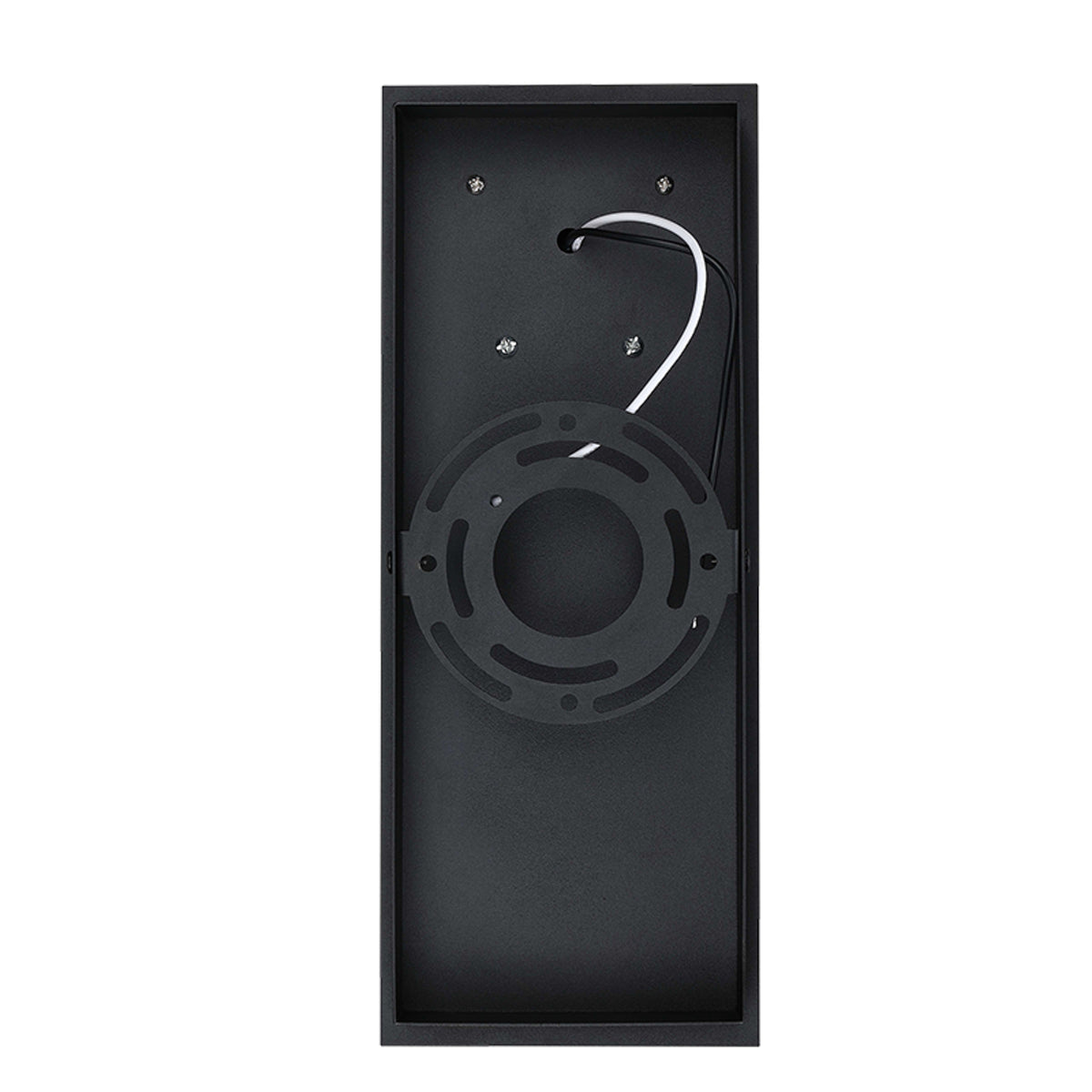 Estevez Luminaria De Muro LED Solid 15W 4000K Negro Exterior, Modelo 19288-2
