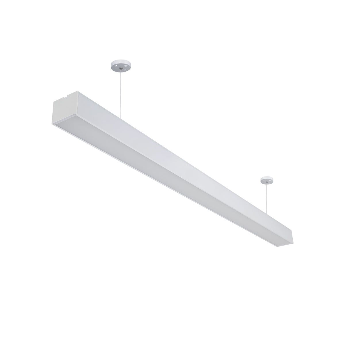 Estevez Luminaria LED Straight ECO 36W 1180x55mm Blanco/Negro 4200K Modelo 19613-0-NW-ECO