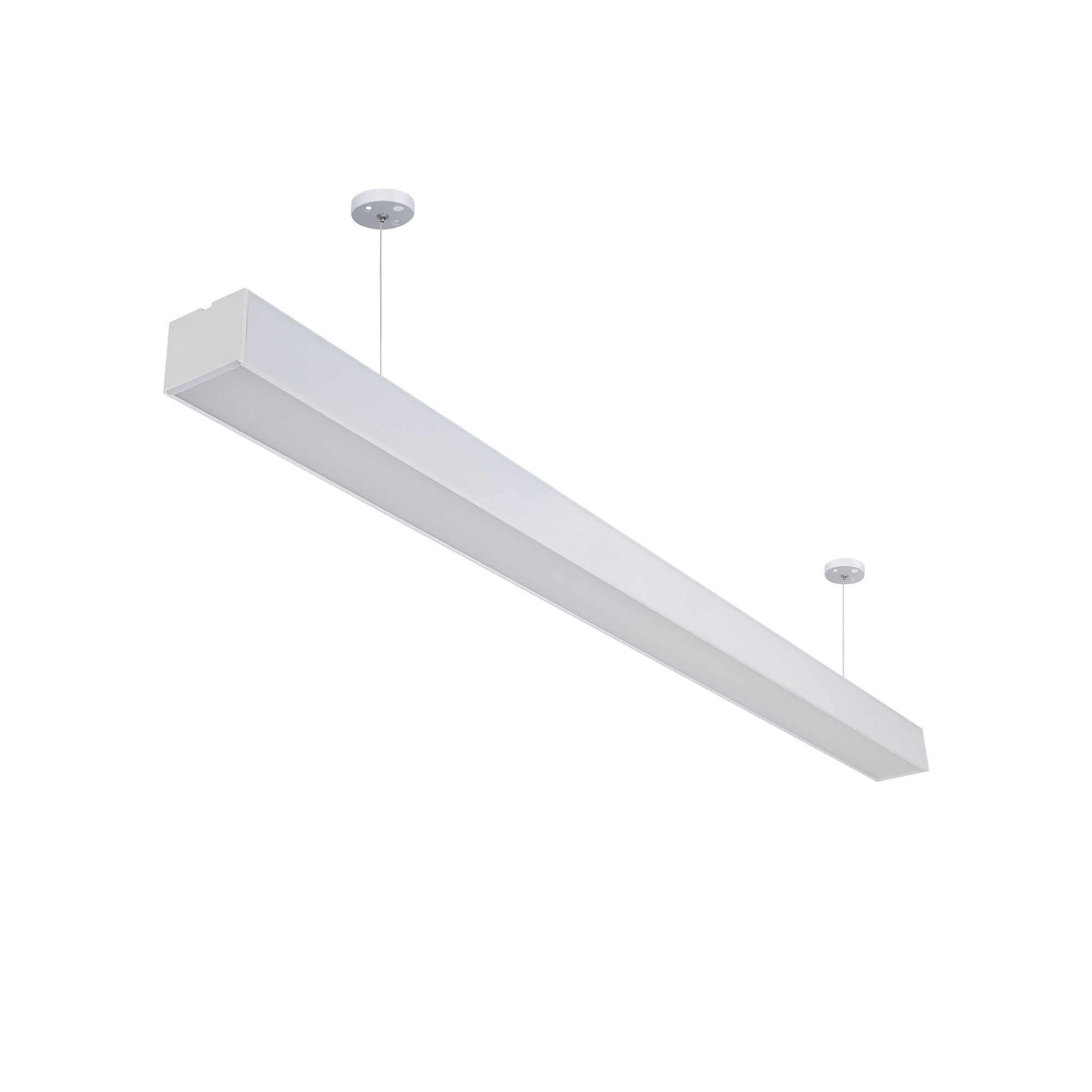 Estevez Luminaria LED Straight ECO 36W 1180x55mm Blanco/Negro 4200K Modelo 19613-0-NW-ECO