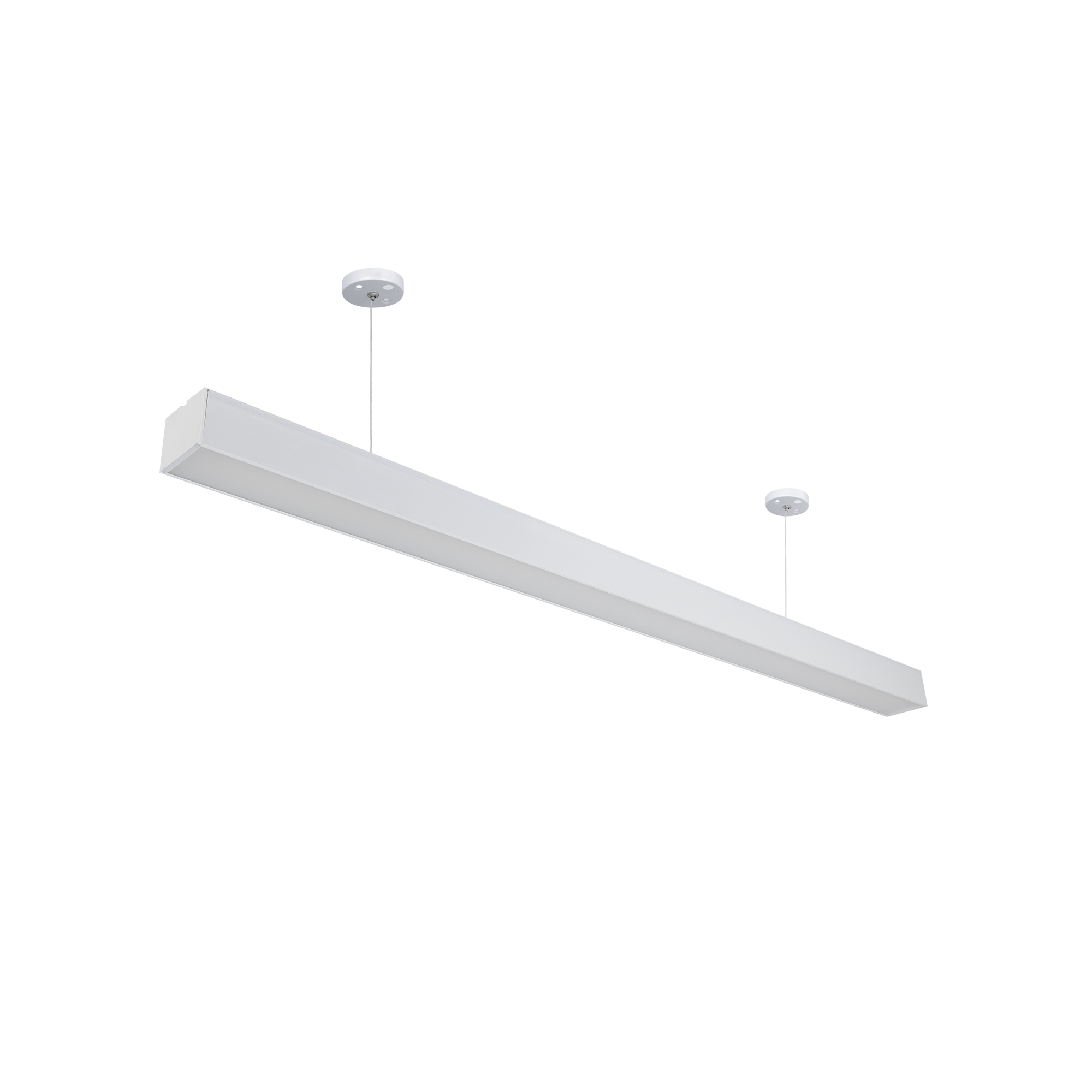 Estevez Luminaria LED Straight ECO 36W 1180x55mm Blanco/Negro 4200K Modelo 19613-0-NW-ECO