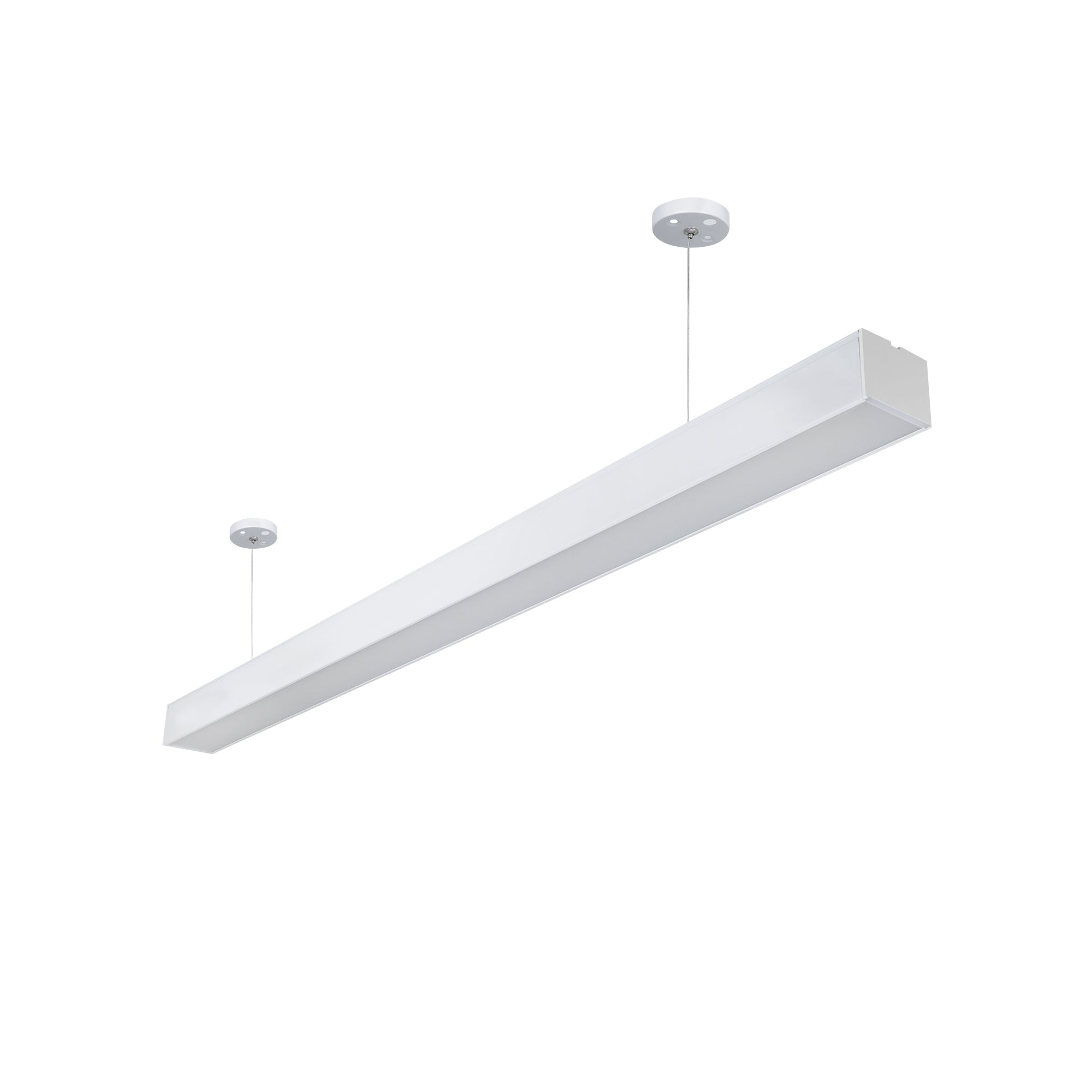 Estevez Luminaria LED Straight ECO 36W 1180x55mm Blanco/Negro 4200K Modelo 19613-0-NW-ECO