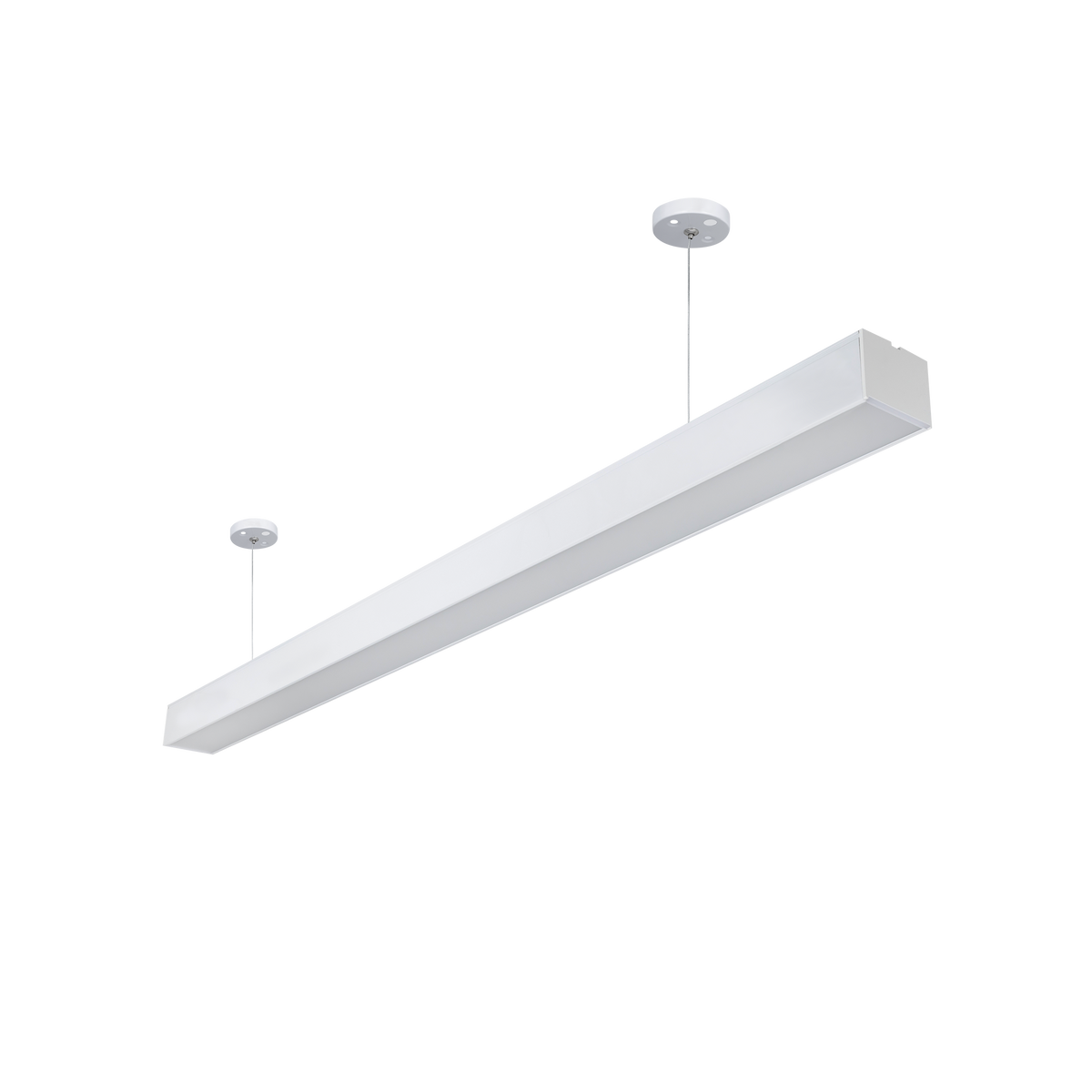 Estevez Luminaria LED Straight ECO 36W 1180x55mm Blanco/Negro 4200K Modelo 19613-0-NW-ECO