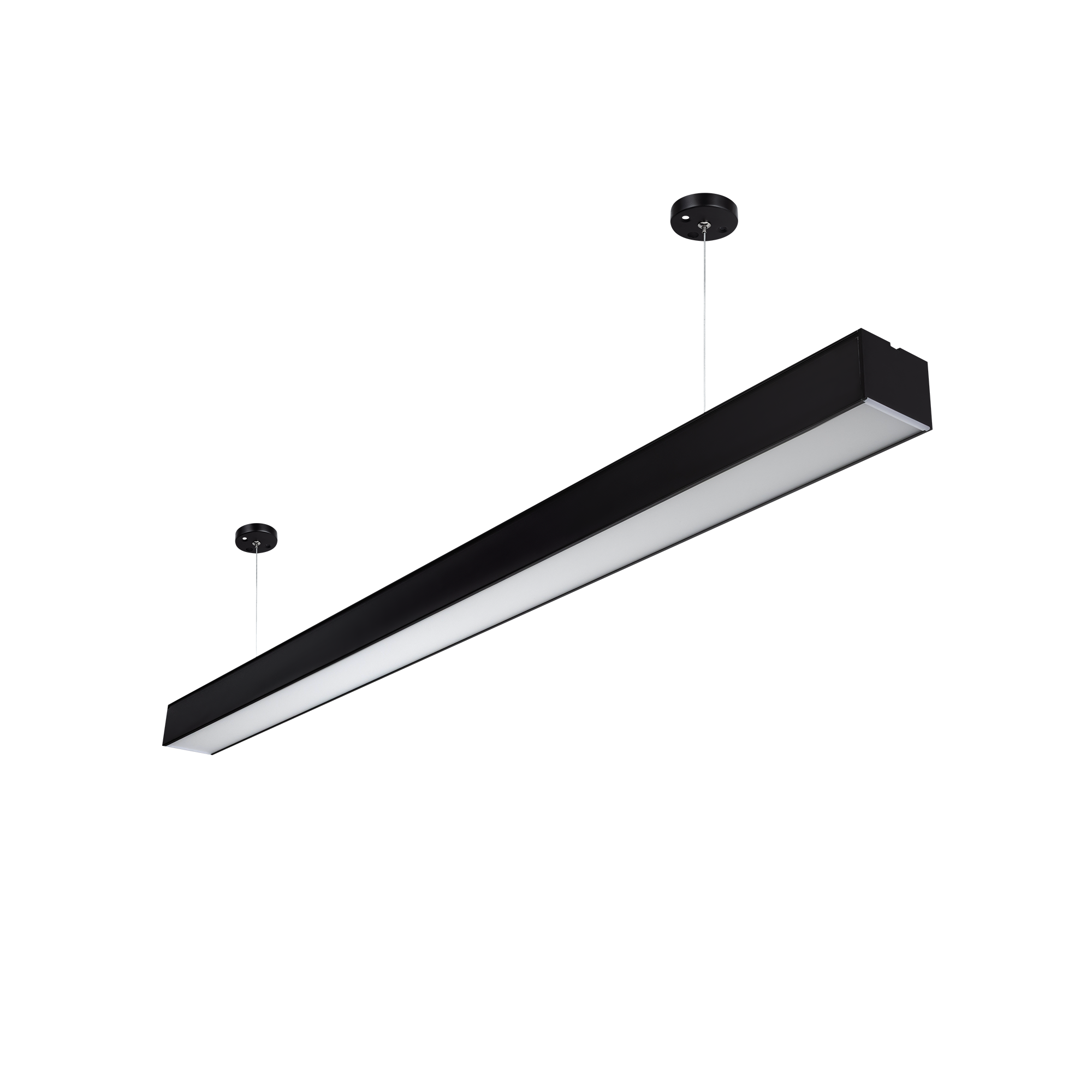Estevez Luminaria LED Straight CCT Empotrable/Sobreponer 36W 1180x55mm con Selector de Color Modelo 19613-0-CCT