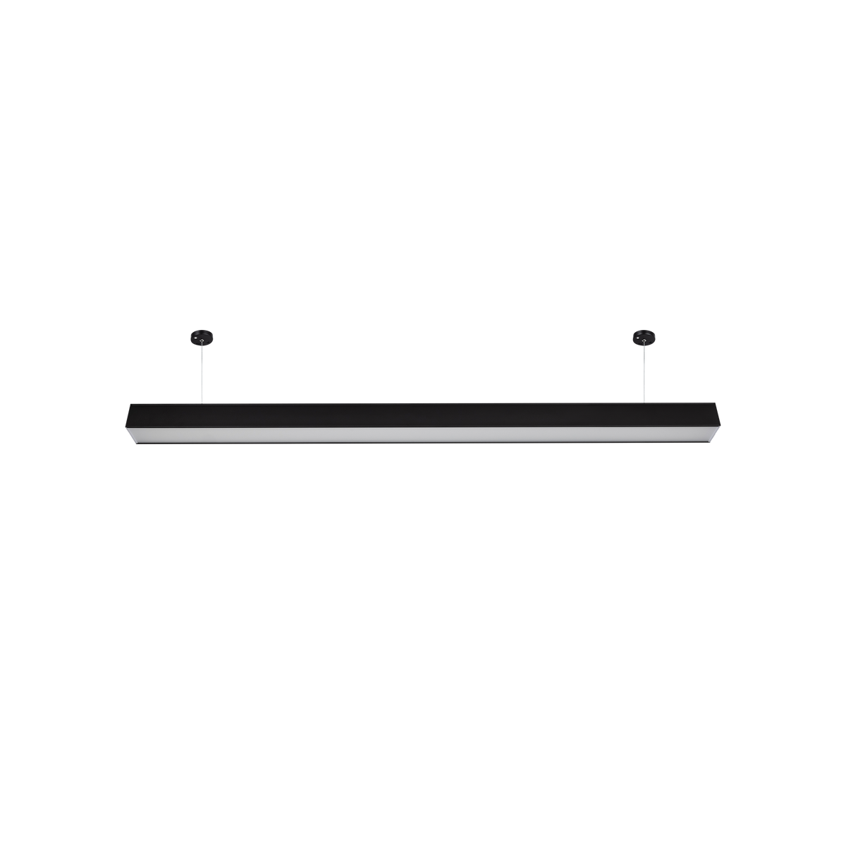 Estevez Luminaria LED Straight ECO 36W 1180x55mm Blanco/Negro 4200K Modelo 19613-0-NW-ECO