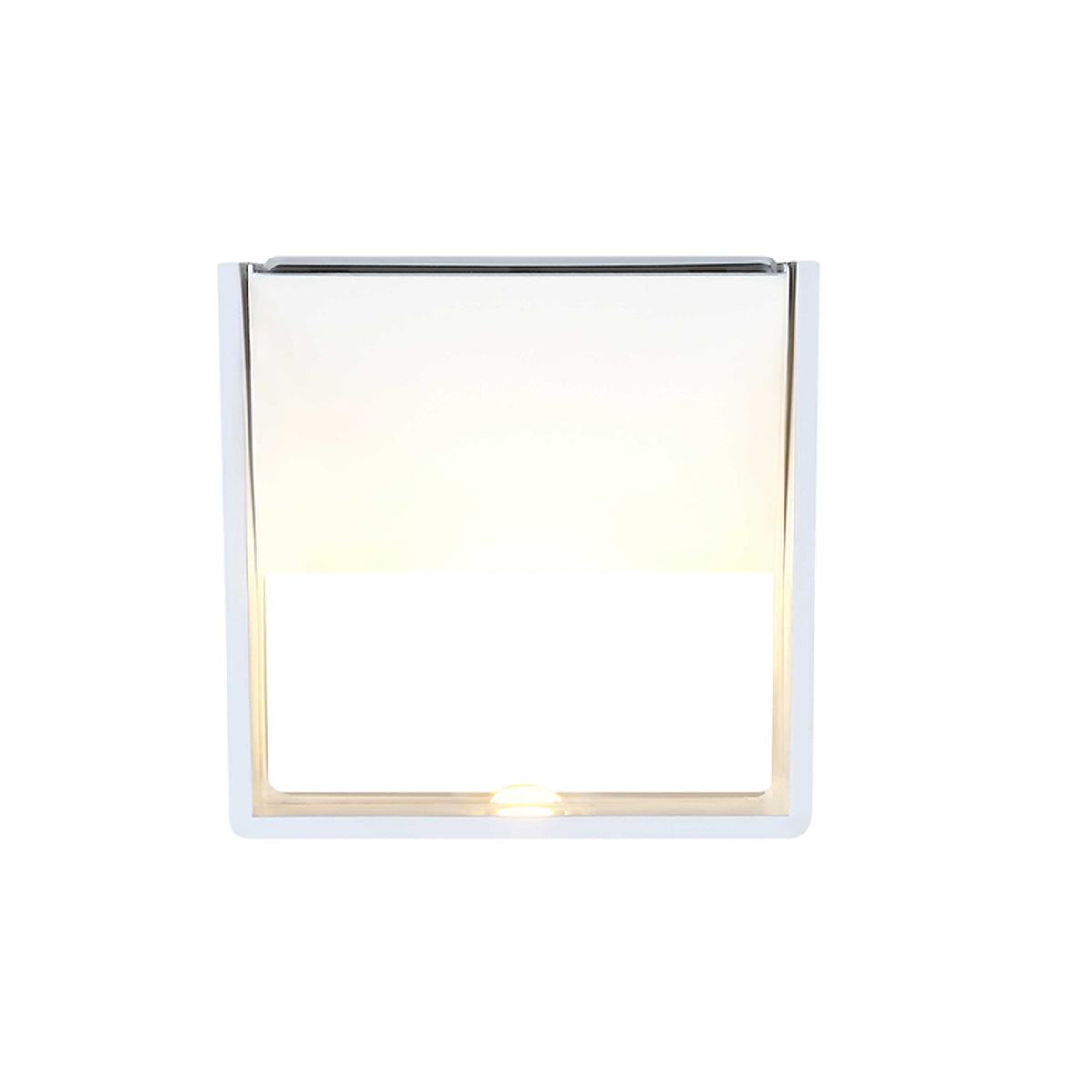Estevez Luminaria Spur De Pared LED Integrado 6W 3000K Blanca 200x105x100mm, Modelo 19856-0
