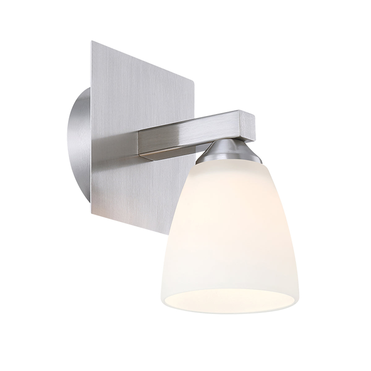 Estevez Luminaria De Pared Níquel 1 Luz G9 IP20, Modelo 19861-1
