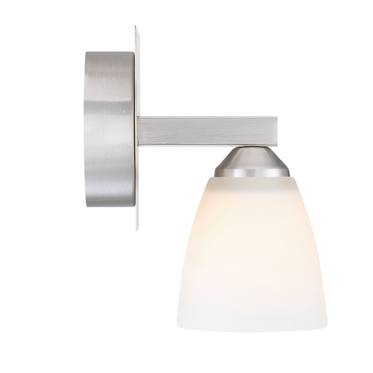 Estevez Luminaria De Pared Níquel 1 Luz G9 IP20, Modelo 19861-1