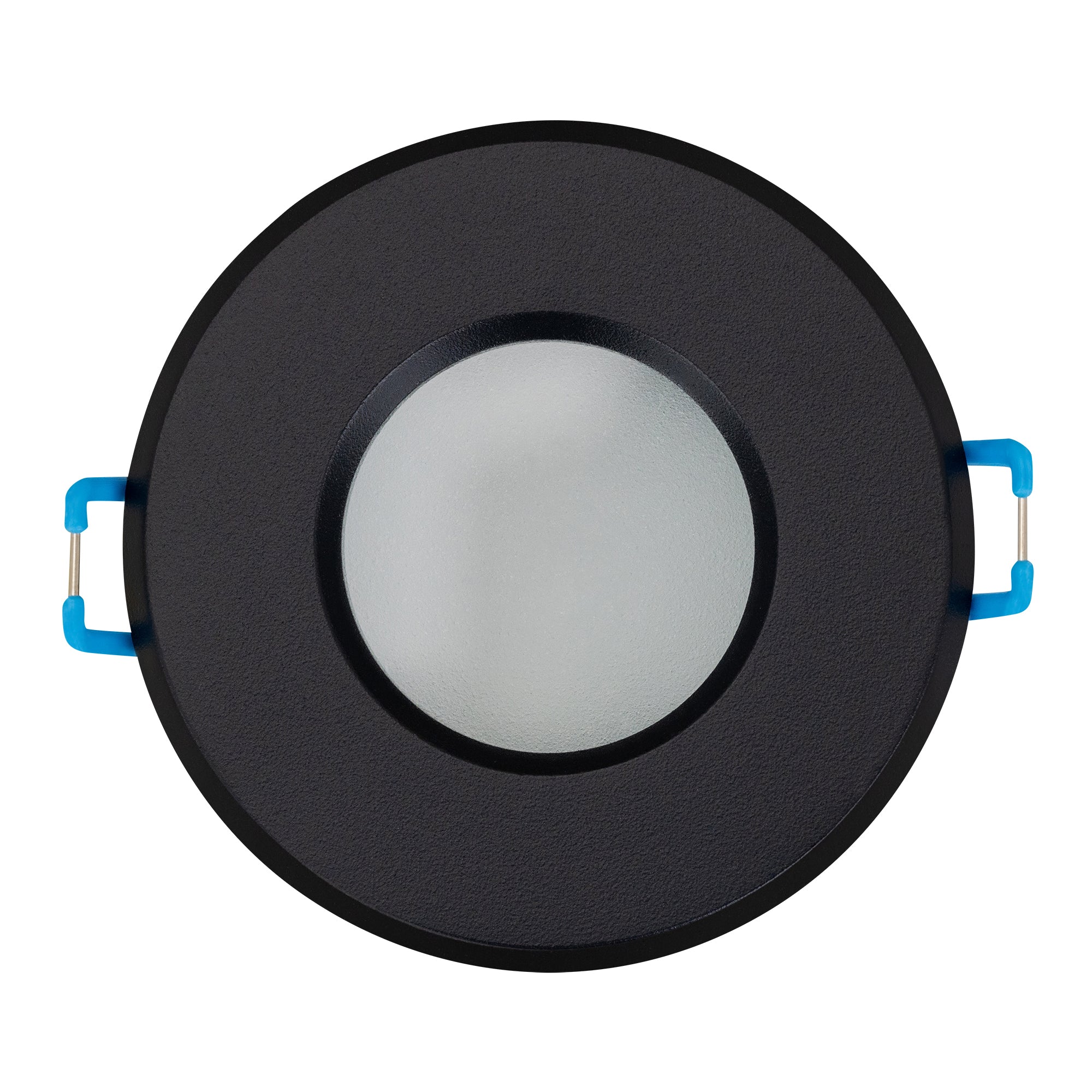 Estevez Luminaria Empotrable Splash Negra GX5.3 / MR16 Ø83 mm IP44, Modelo 19901-2